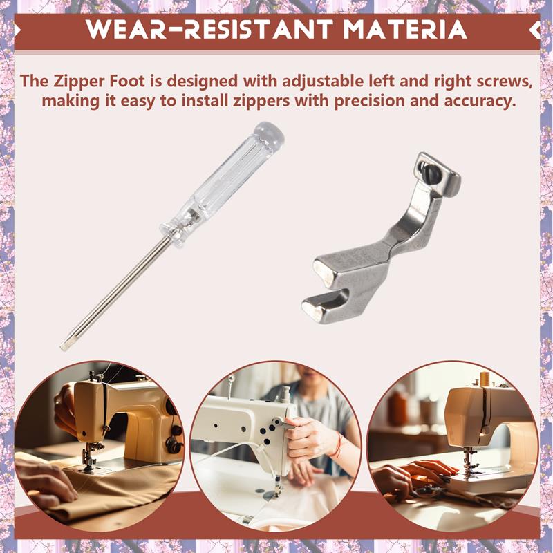 2025 Trend Verstelbare Onzicht - Zipper Foot Presser recensie en prijs