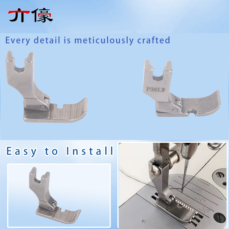 P36W P36LW Brede Cording Voet  - Zipper Foot Presser recensie en prijs