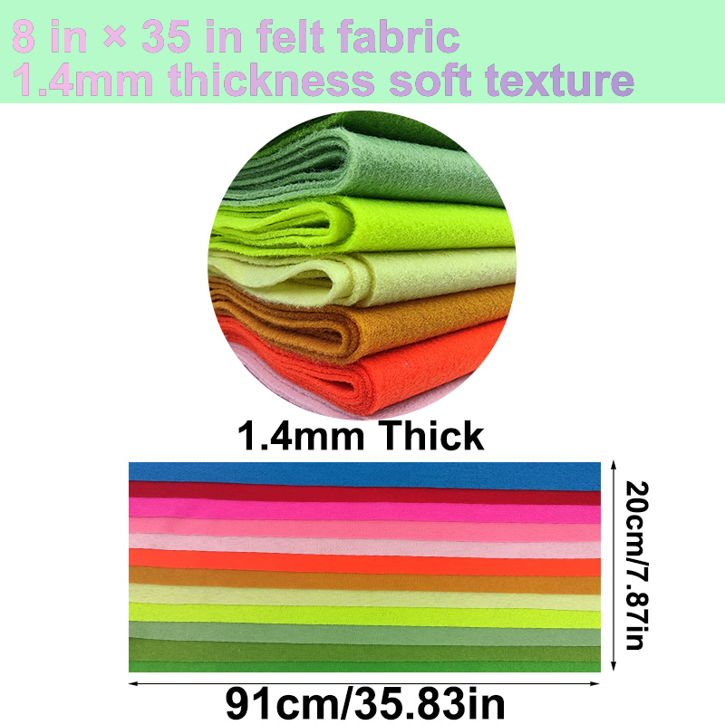 10 stuks 910 * 200 * 1,4 mm di - Textile And Sewing Materials recensie en prijs