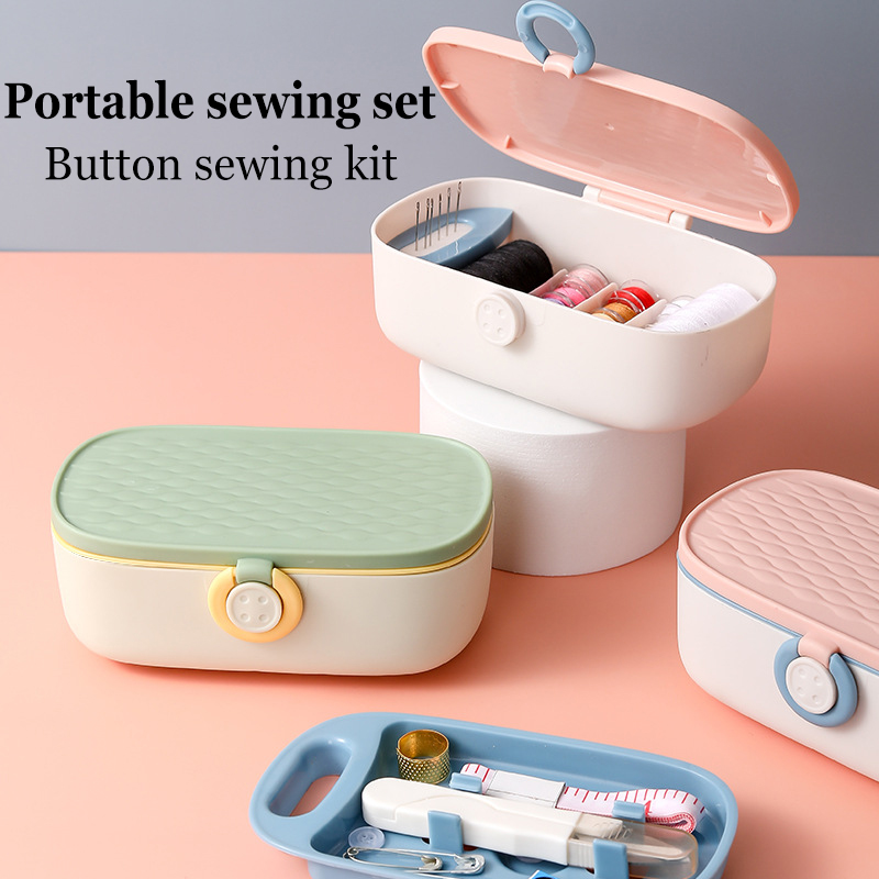 Naaiset, naaikit in plastic na - Sewing Kit recensie en prijs