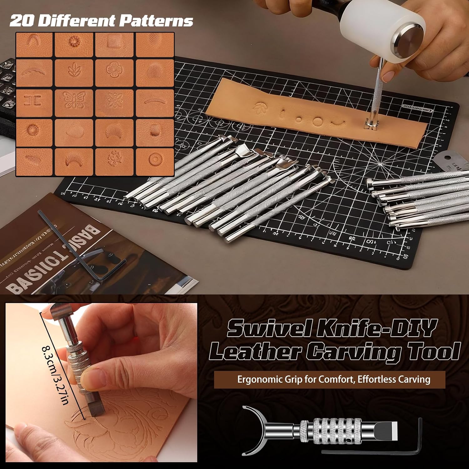 Lederbewerkingsset, lederbewer - Sewing Kit recensie en prijs