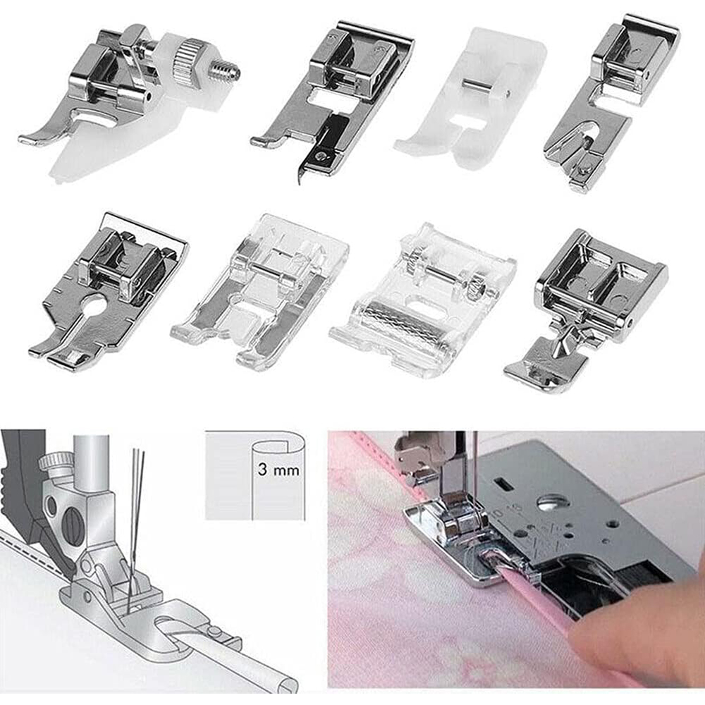 13 stks/doos Naaivoet Set Roll - Zipper Foot Presser recensie en prijs