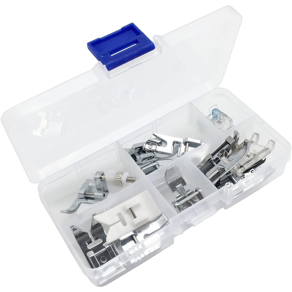13 stks/doos Naaivoet Set Roll - Zipper Foot Presser recensie en prijs