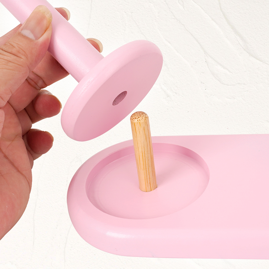 1 stuk houten garenhouder met  - Sewing Necessities recensie en prijs