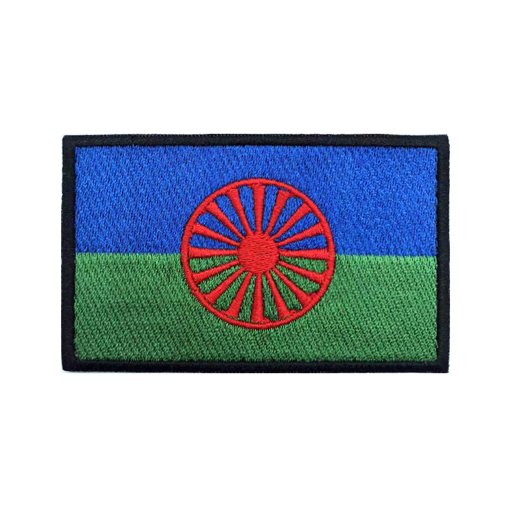 Rom Gypsy Vlag van de Romani P - Velcro Sew On recensie en prijs
