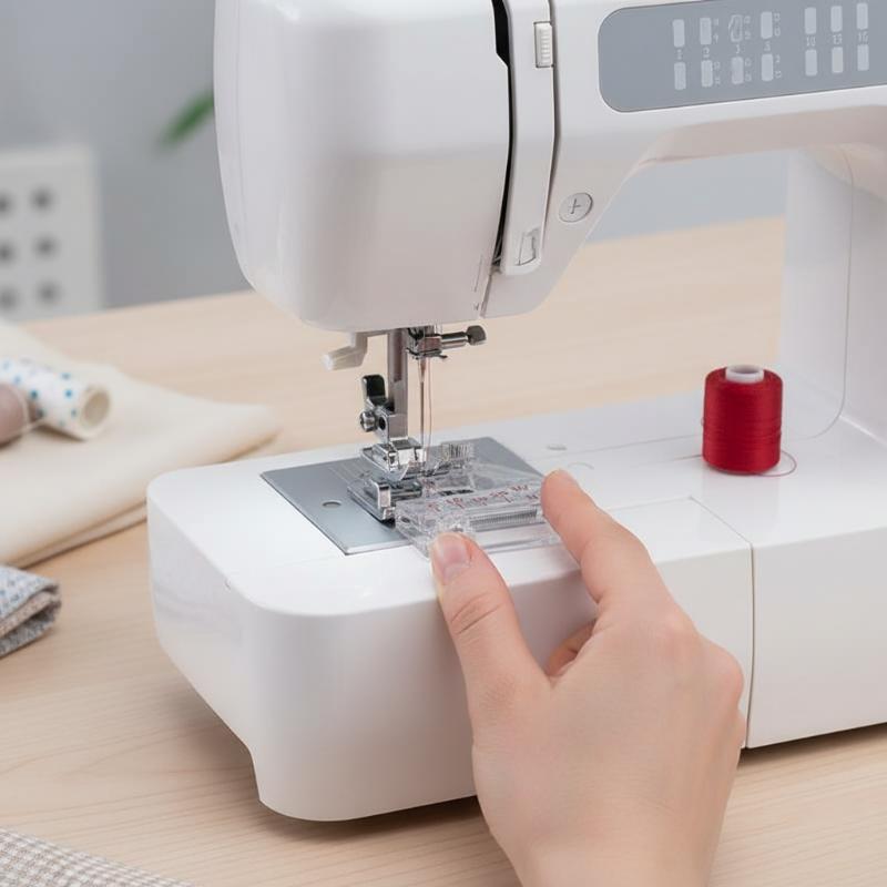 Verstelbare biasbandvoet, druk - Textiles Sewing Machine recensie en prijs
