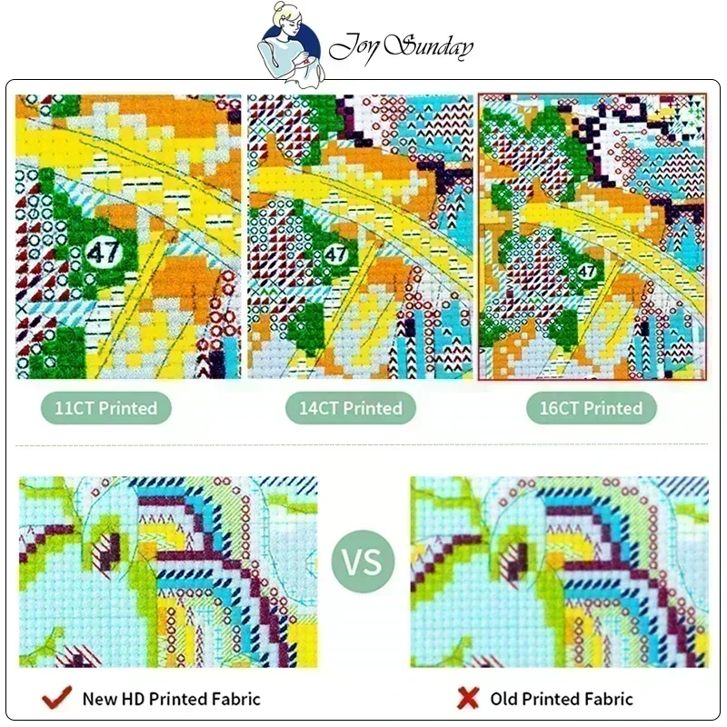 Vreugde Zondag Borduurpakket H - Textile Sewing Patterns recensie en prijs