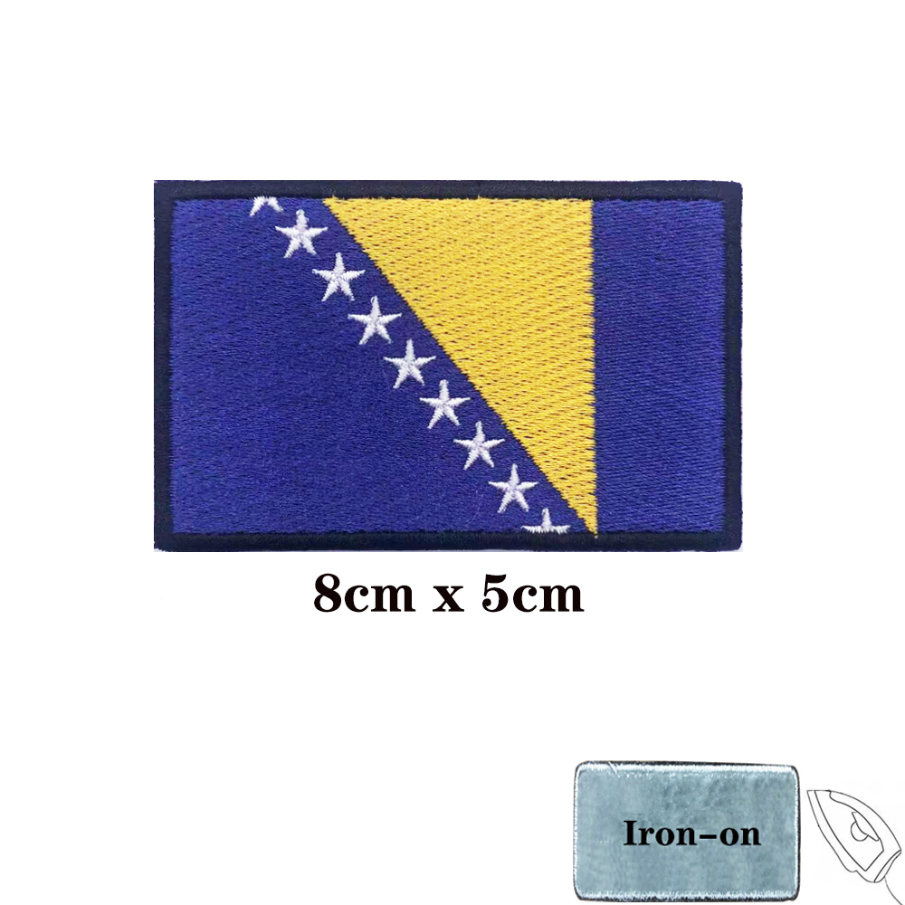 1Pc Vlag Van Bosnië En Herzego - Velcro Sew On recensie en prijs