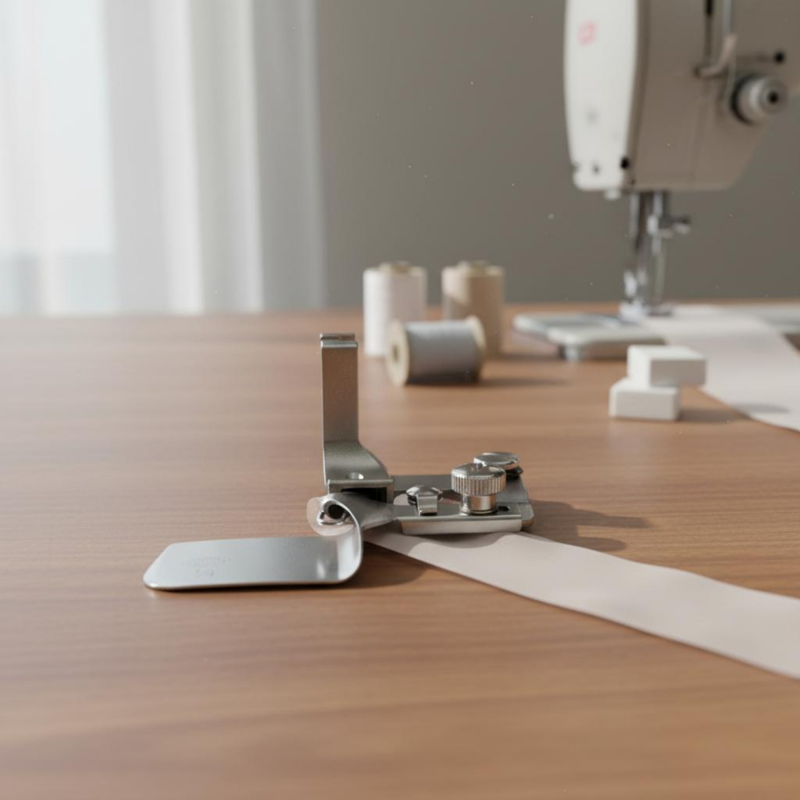 Gebogen zoomvoet, duurzame rol - Rolled Hem Foot recensie en prijs