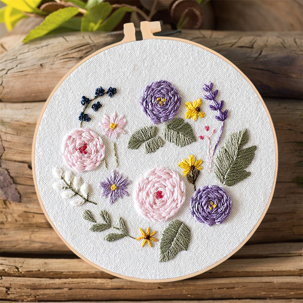 MomoArt DIY borduurpakket bloe - Textile Sewing Patterns recensie en prijs
