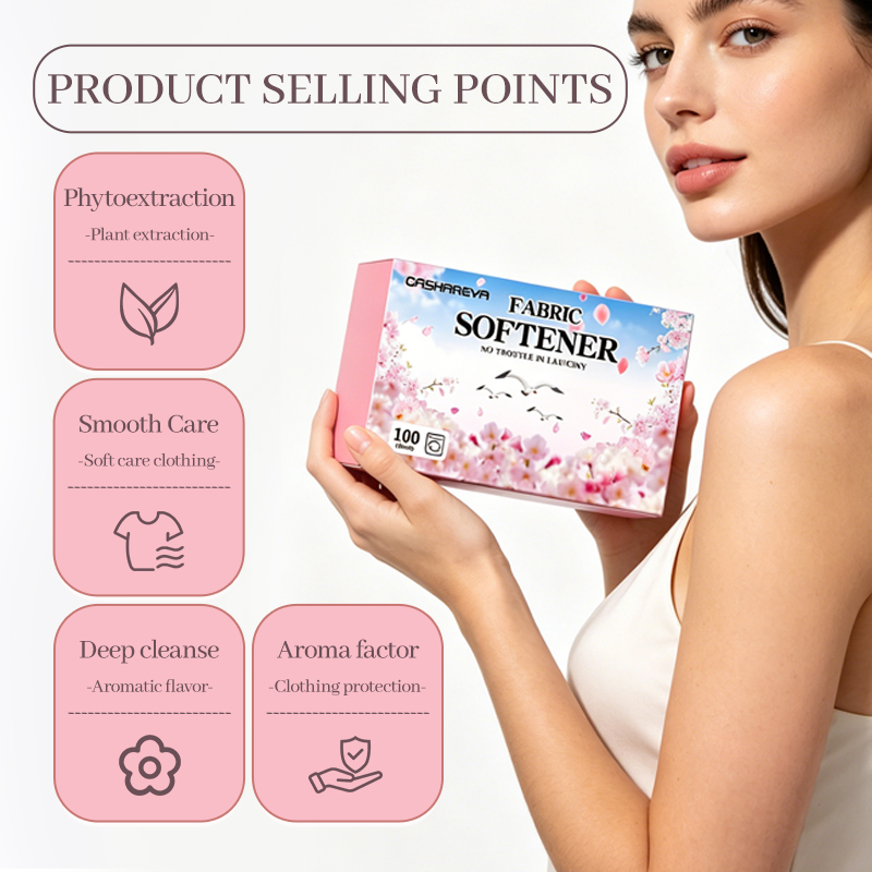 CASHAREYA 40 stuks Wasdoekjes  - Fabric Softener Sheet recensie en prijs