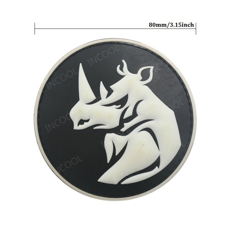 Rhino Head PVC Patch Tactische - Velcro Sew On recensie en prijs