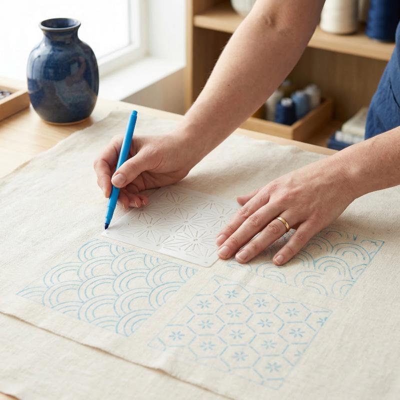 Borduurstencil-sjabloonset Sas - Textile Sewing Patterns recensie en prijs