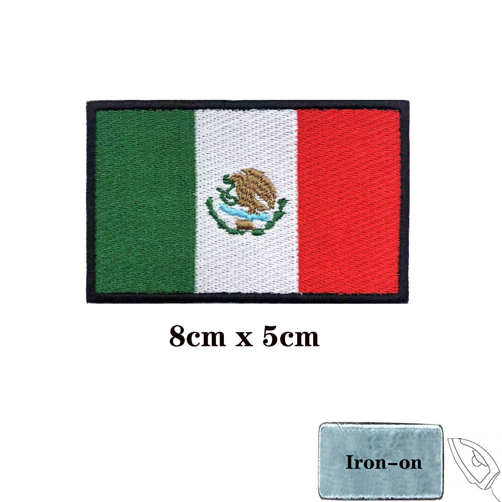 Mexicaanse Vlag Mexico Patches - Velcro Sew On recensie en prijs