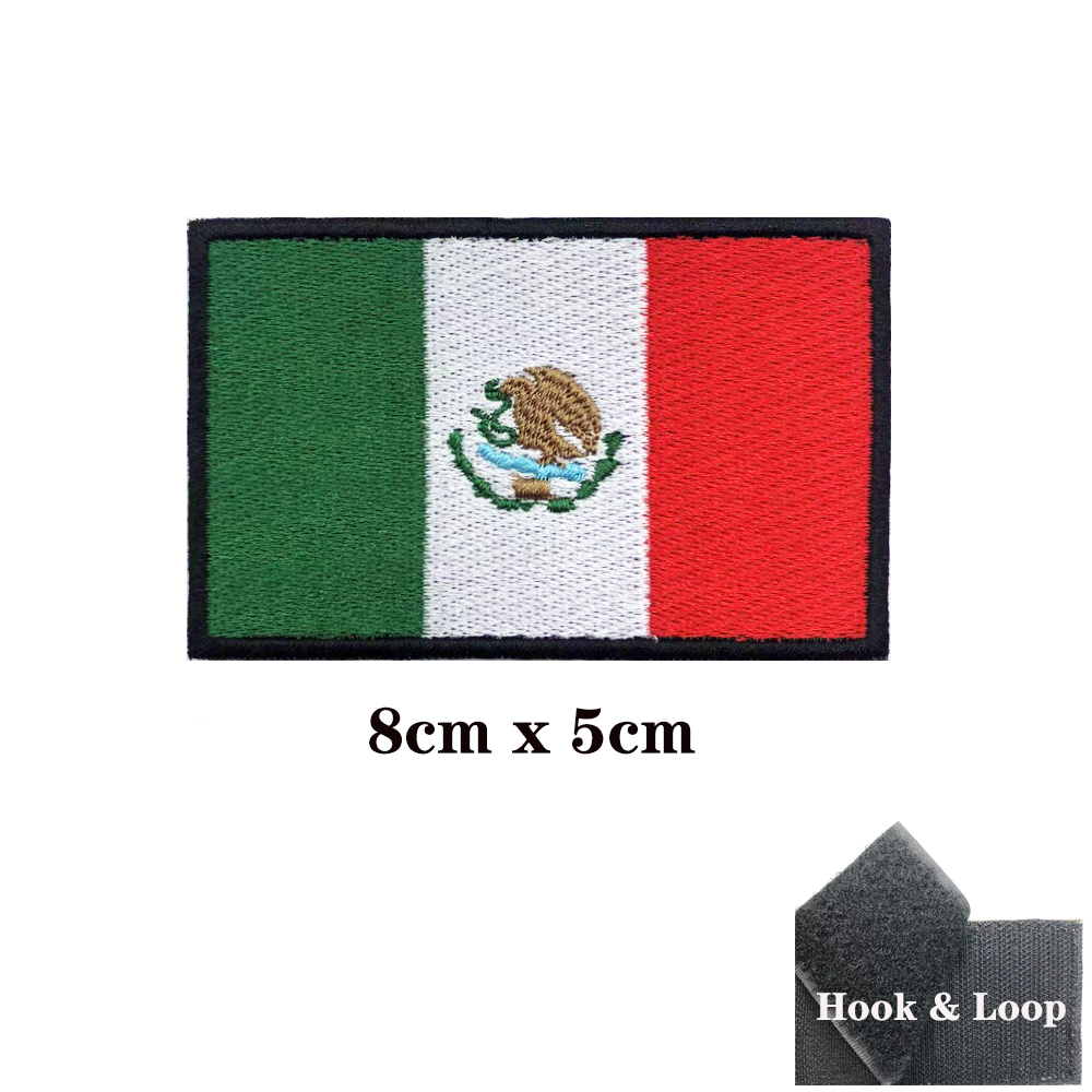 Mexicaanse Vlag Mexico Patches - Velcro Sew On recensie en prijs